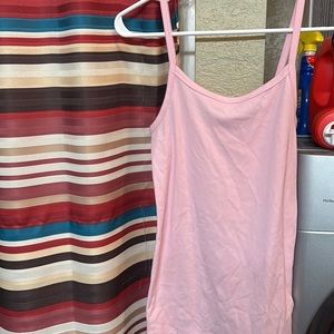 Pink tank top